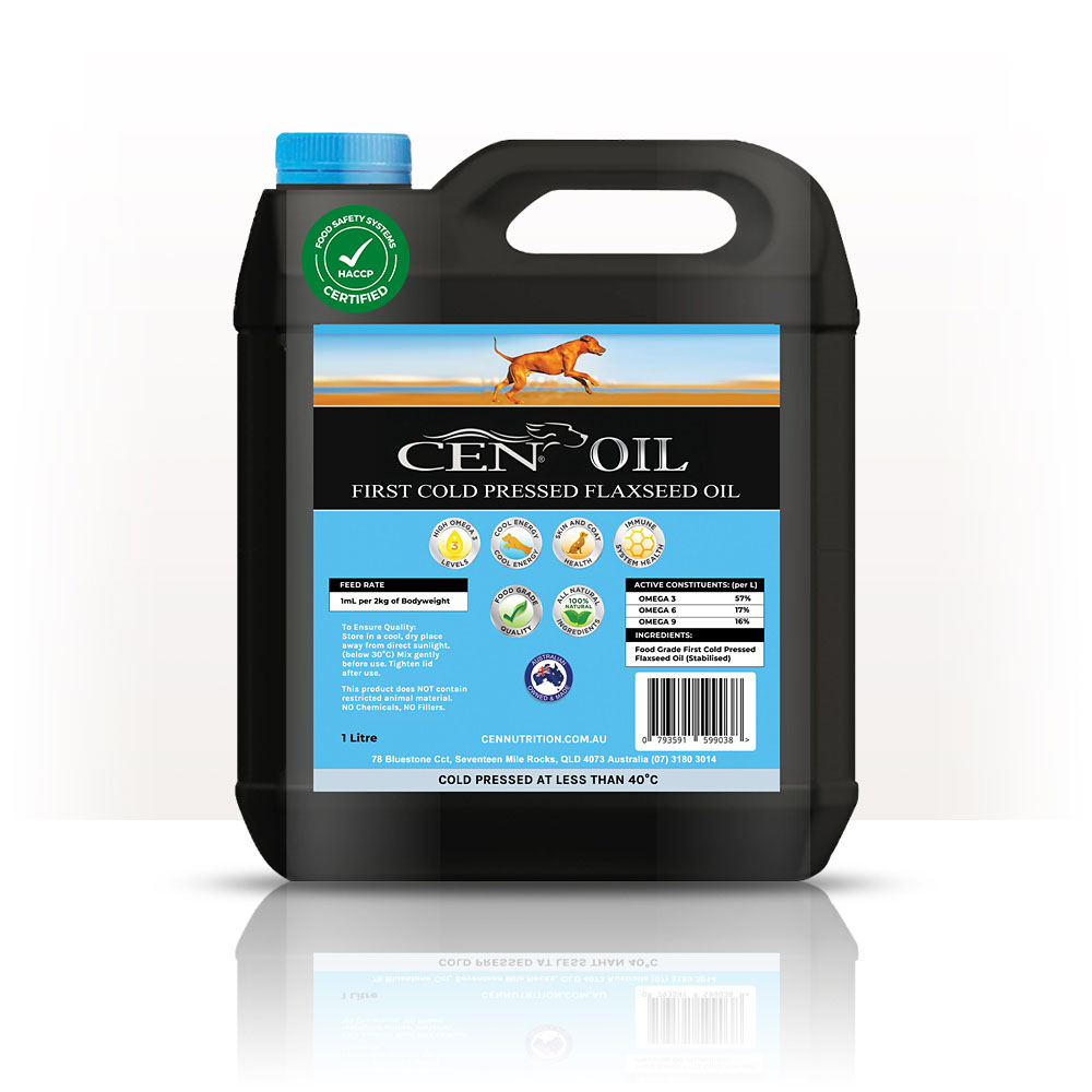 CEN Oil – First Cold Pressed Flaxseed Oil for Dogs