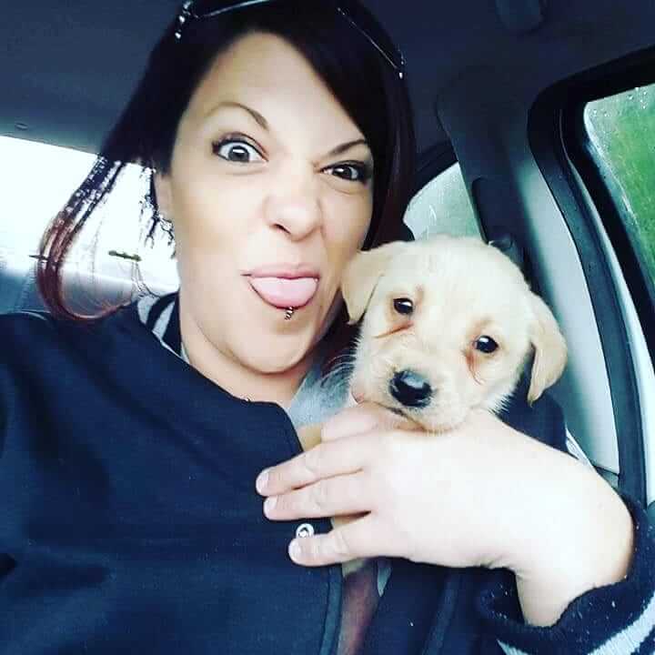 Marley as a puppy