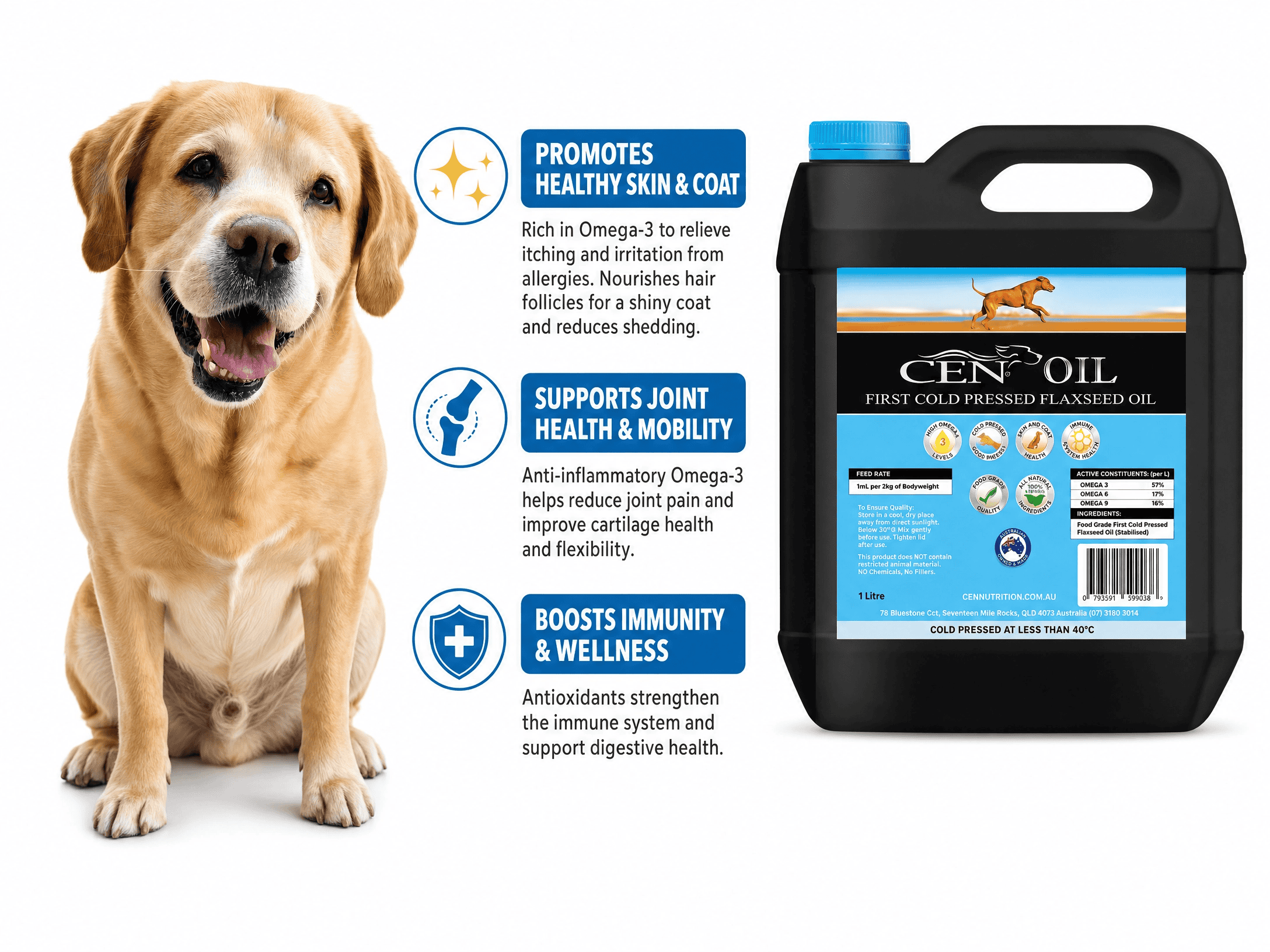 CEN Oil Flaxseed