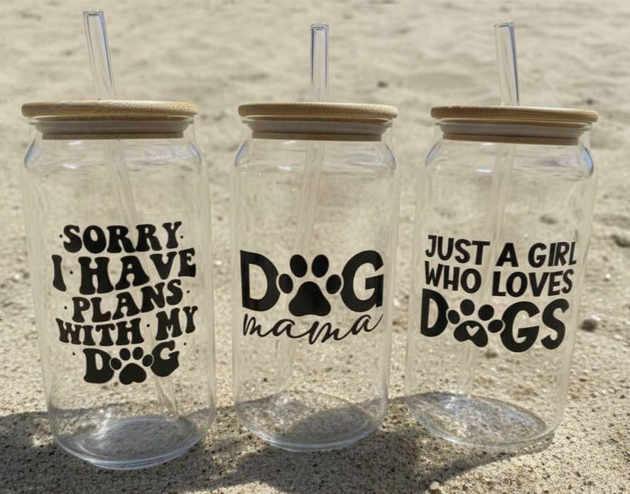 Personalized Dog-Themed Drinkware (550ml)